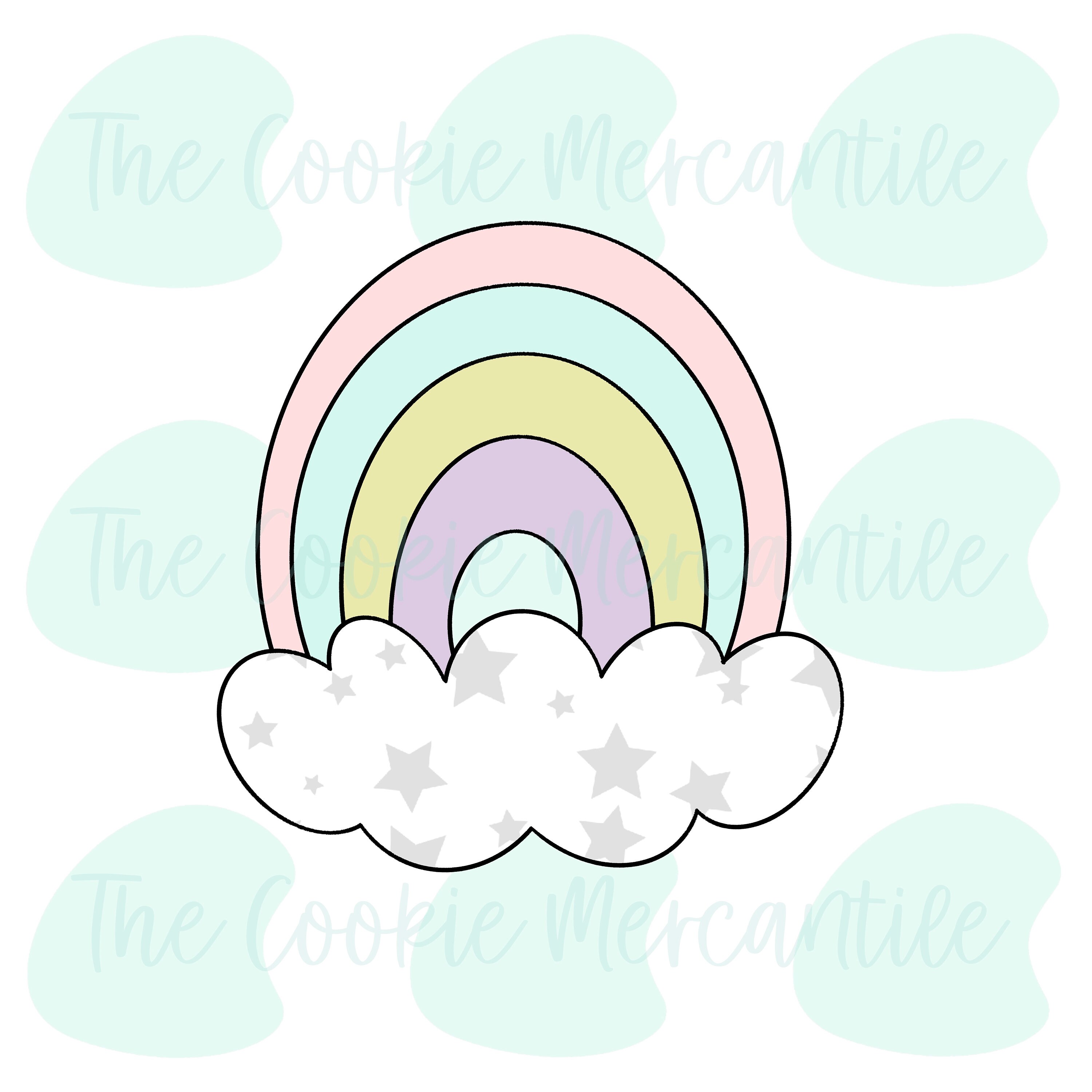 Rainbow (Magical Minis) - Cookie Cutter