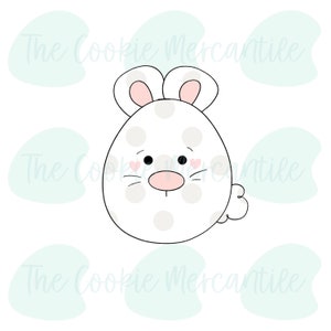 Bunny Easter Egg (Easter Egg Mini Set) - Cookie Cutter