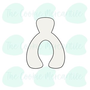 Wishbone [thin design cutout] - Cookie Cutter