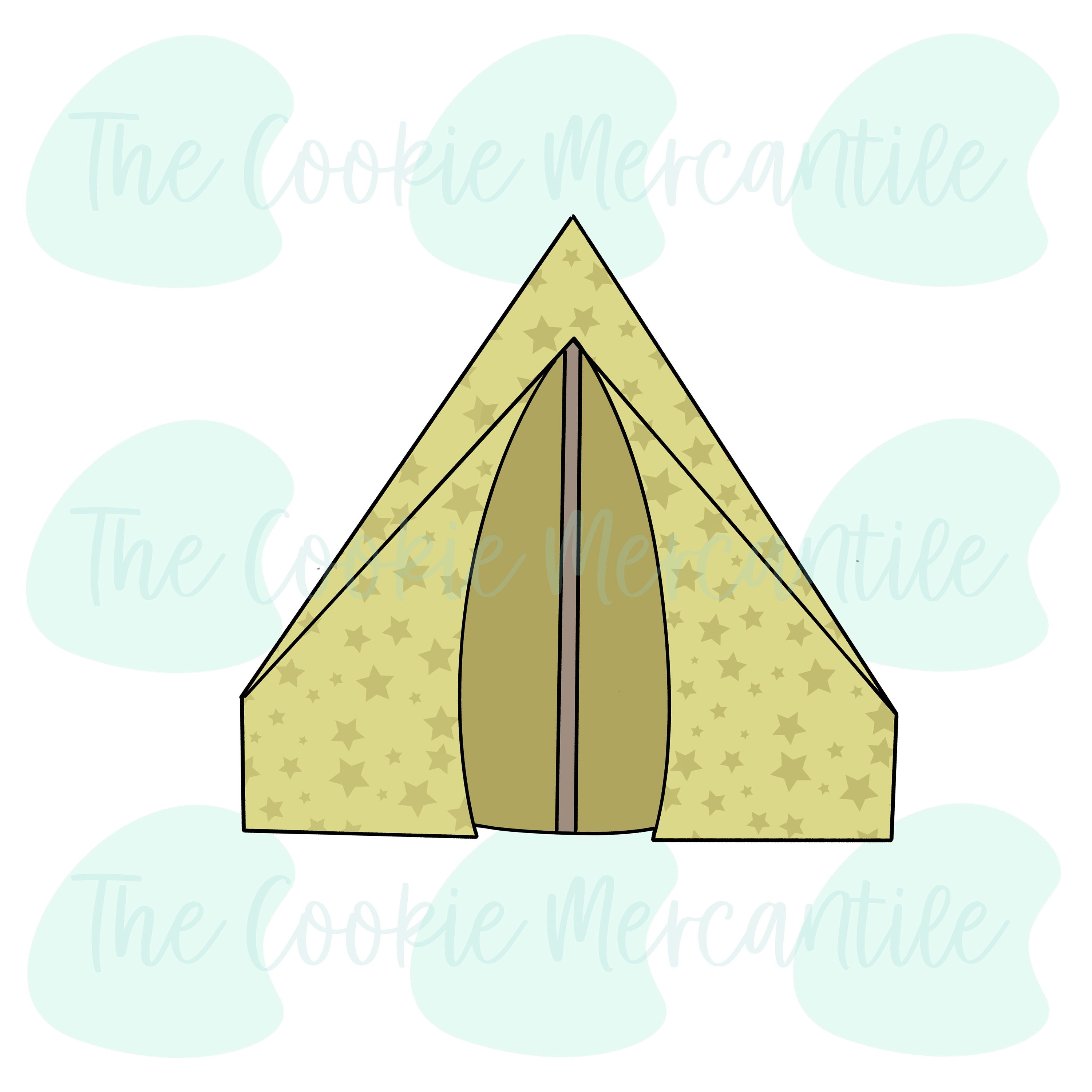 Tent [surprise Box 2020] - Cookie Cutter - Etsy