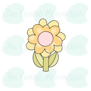 Funky Flower (Wild Flower Sticks ) - Cookie Cutter