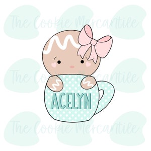 Girly Gingerbread Mug Set [surprise box 2022]  - Cookie Cutter