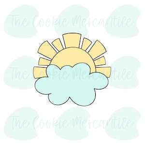 Sun Cloud (Beach #2 Minis) - Cookie Cutter