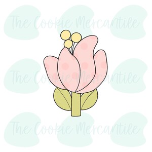 Groovy Flower (Wild Flower Sticks ) - Cookie Cutter