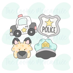 Police Minis - Cookie Cutters