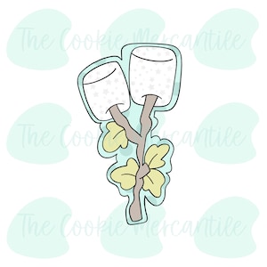 Marshmellow Stick (Fall Outdoorsy Stick) - Cookie Cutter