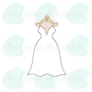 Hanger Wedding Dress - Cookie Cutter