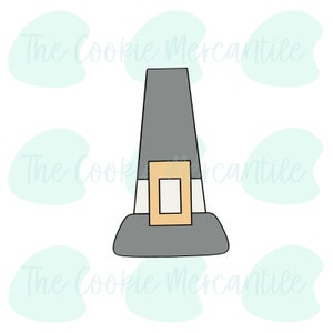 Pilgrim Hat Stick [Thanksgiving Stick Set ] - Cookie Cutter