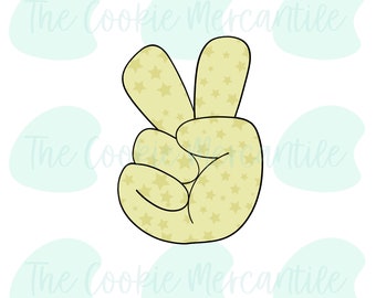 Peace Sign [surprise box 2021] - Cookie Cutter