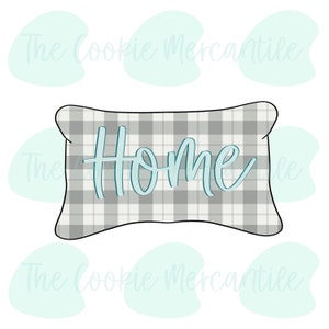Rectangular Pillow - Cookie Cutter