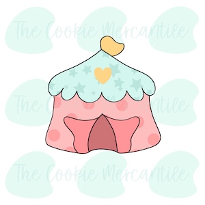 Circus Tent (Circus Minis) - Cookie Cutter