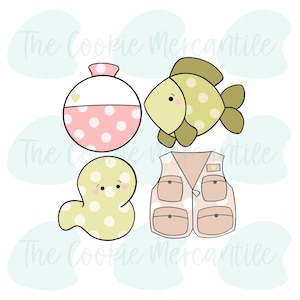 Fishing Set - Cookie Cutters