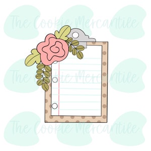 Floral Clipboard [surprise box 2019] - Cookie Cutter