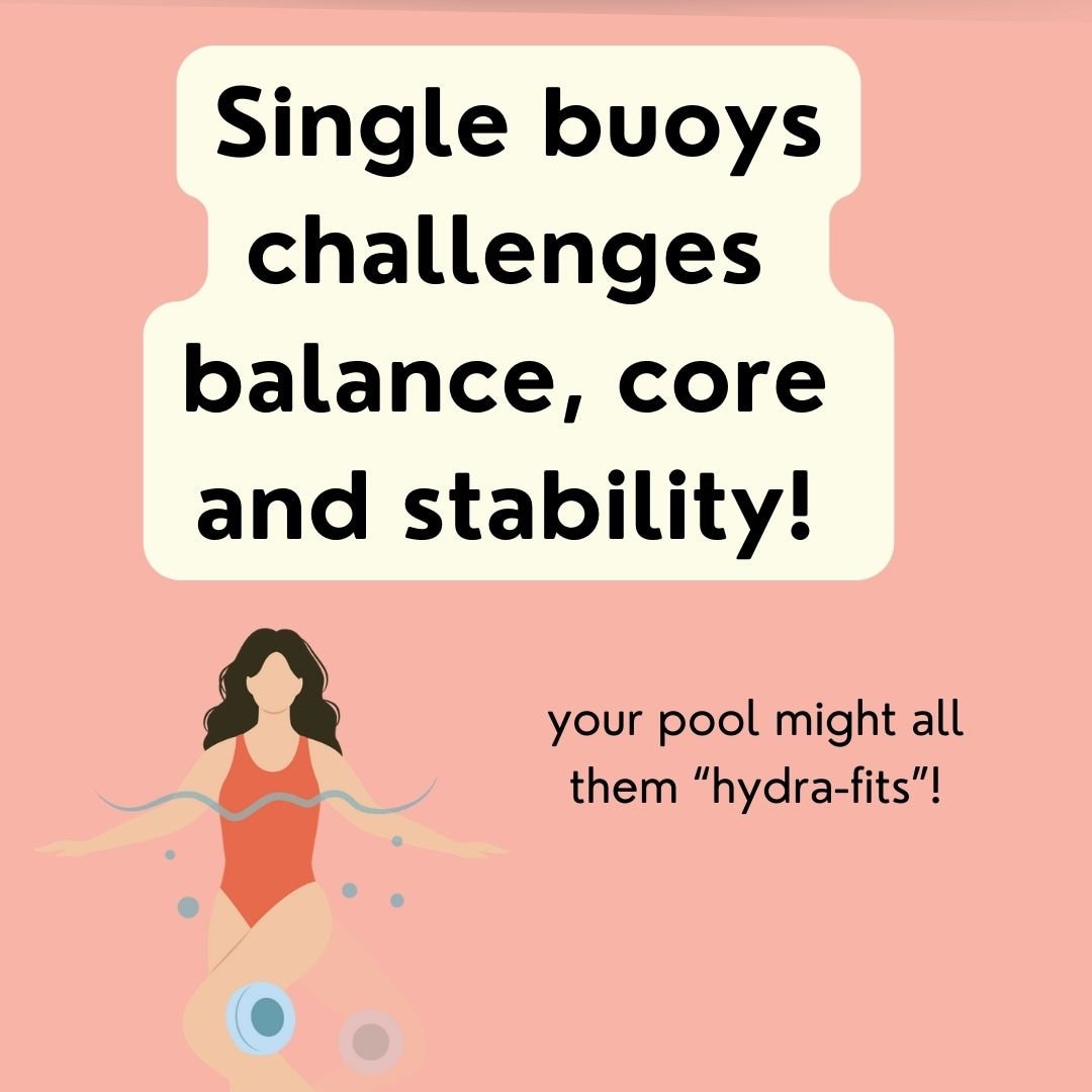 Buoy Water Workout for Seniors, Pool Buoys Water Aerobics, Full Body
