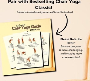 Livre De Yoga Sur Chaise - Programme 30 Jours Pour Personnes Âgées - Exercices Équilibre, Force, Perte De Poids