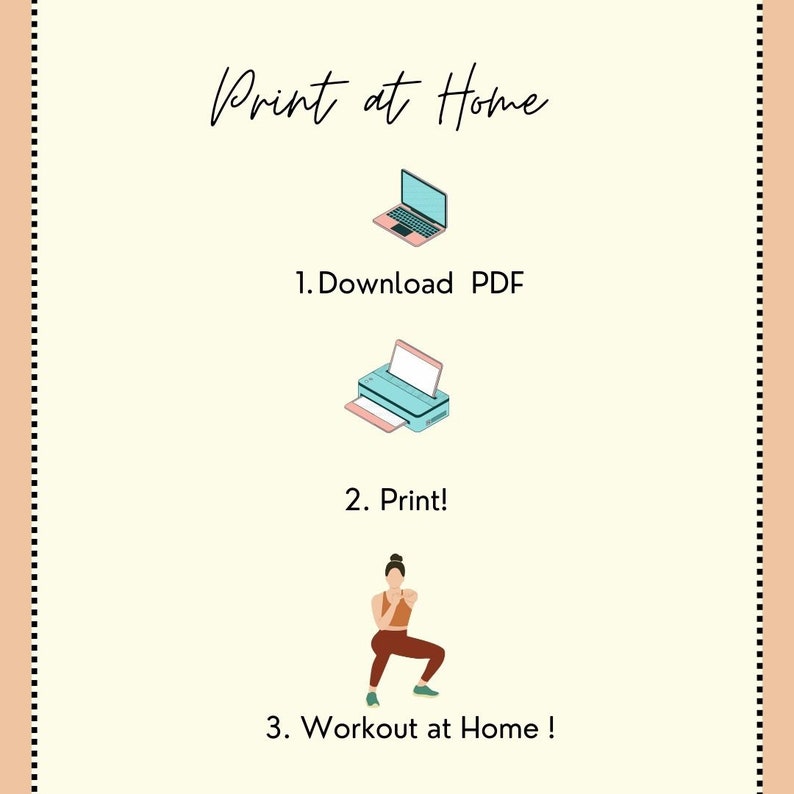 Infographic of how to print PDFs at home.