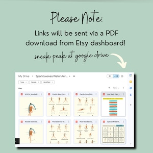 Information slide showing how to access google drive.