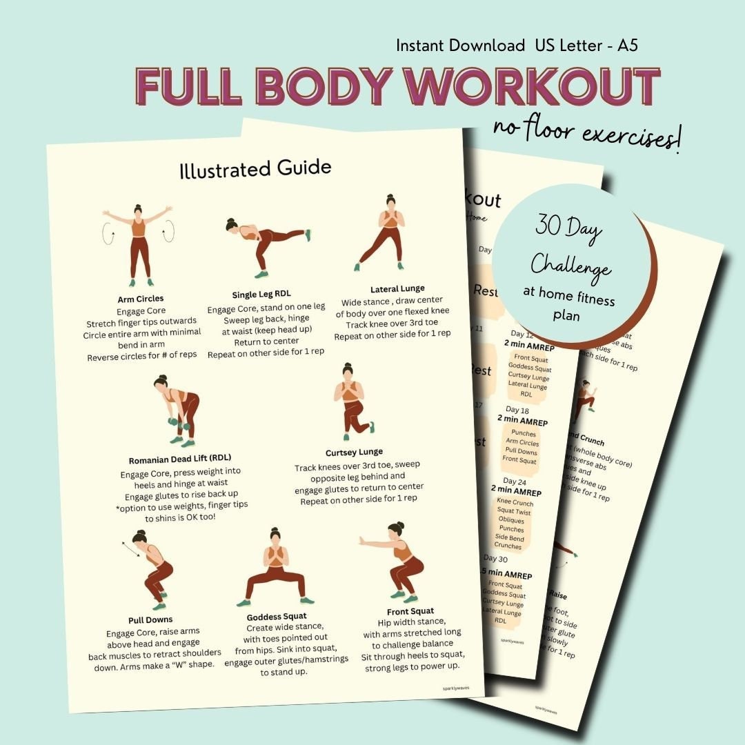 Core Full Body Workout Kit: 12-Piece Home Fitness Set