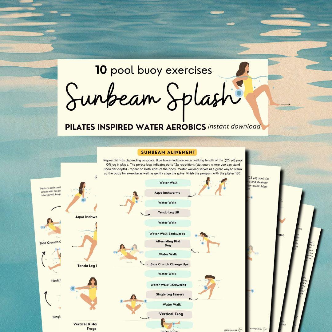 Water Workouts You Can Do In The Pool Workouts Running In Swimming