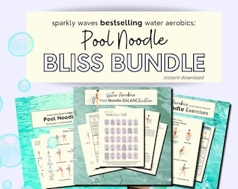 Ejercicios con flotadores de piscina para personas mayores, ejercicios de aeróbic acuático en formato PDF, ejercicios para reducir la barriga, rutinas de ejercicio, rutinas de ejercicio para prediabéticos.