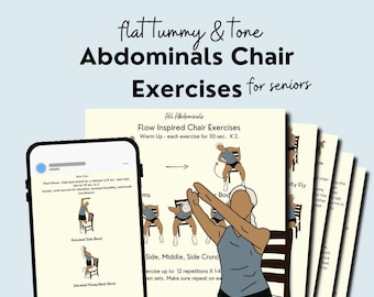 seated core exercise for seniors, chair exercises for abs, senior chair exercises for flat belly, core exercise for stomach, workout pdf