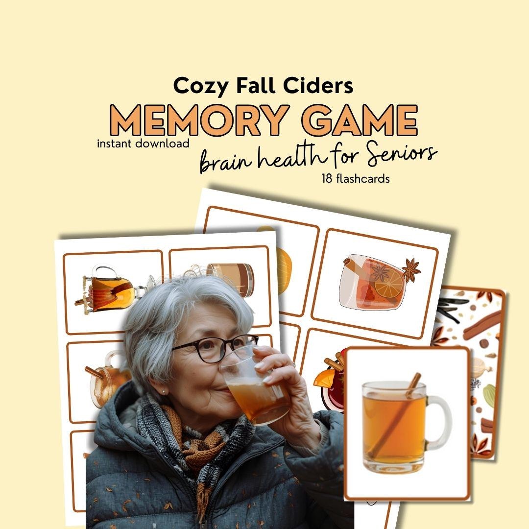 Memory Game for Seniors, Brain Games for Seniors With Dementia, Memory ...