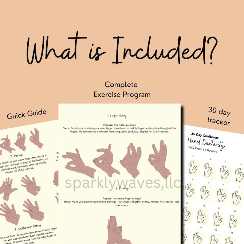 Hand Exercises, Finger Dexterity, Stroke Recovery Aid, Grip Strength ...
