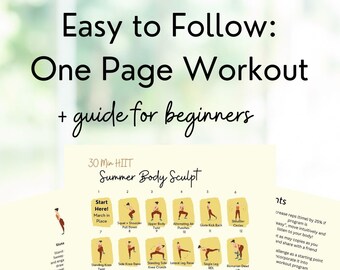 Home hiit workout no cableknit equipment