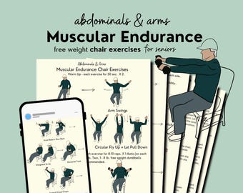 Arm workout for Seniors, Arm Strengthening exercises for seniors pdf, upper body chair exercise for women,beginner arm workout with dumbbell