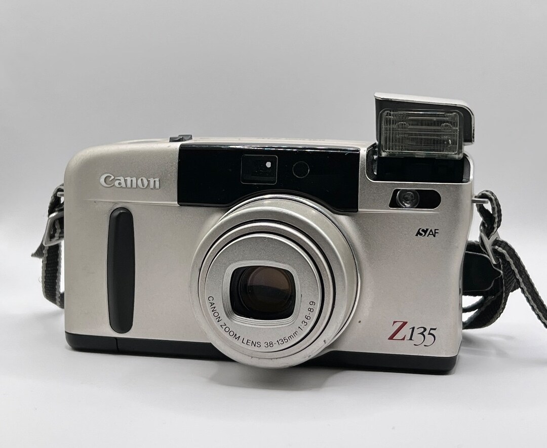 Canon Sure Shot Z135 35mm Film Camera Point and Shoot Etsy