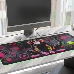 Zelda Tears Of The Kingdom Mouse Pad LED XXL Gaming