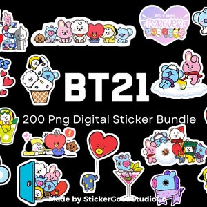 BTS Sticker Packbutter Stickerswaterproof Stickersbts Stickersarmy  Stickerscustom Stickersdie Cut Vinyl Stickers 