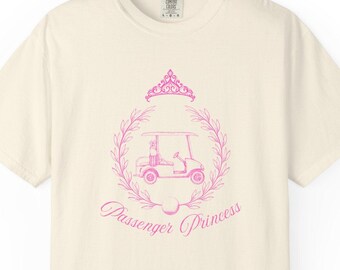 Camiseta de golf Passenger Princess: camiseta gráfica con colores cómodos