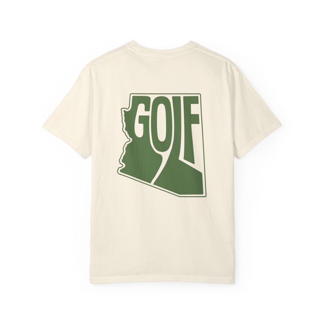Arizona Golf Shirt | State Golf Tee | Comfort Colors | Golf Gift
