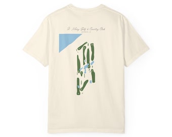 Camiseta con el mapa del St. Mary Golf & Country Club – Berwick, Luisiana