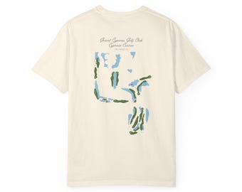 Camiseta con el mapa del campo de golf Grand Cypress Golf Club / Cypress – Orlando, Florida