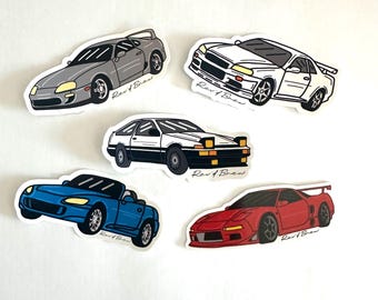 Matcha Motion Sticker Bundle | 90s JDM