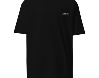 Embroidered 80s Lightweight Coupe Shirt – Retro JDM Street Car Tee – Cars & Coffee Outfit