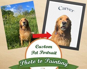 Capture recuerdos eternos con exquisitos retratos de mascotas en acuarela: ¡transforme las fotos de sus mascotas en arte impresionante!