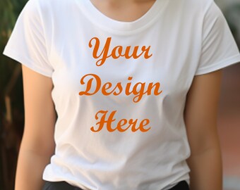 Paquete de maquetas de camisetas para mujer listas para el otoño: acogedoras maquetas de temporada para su tienda