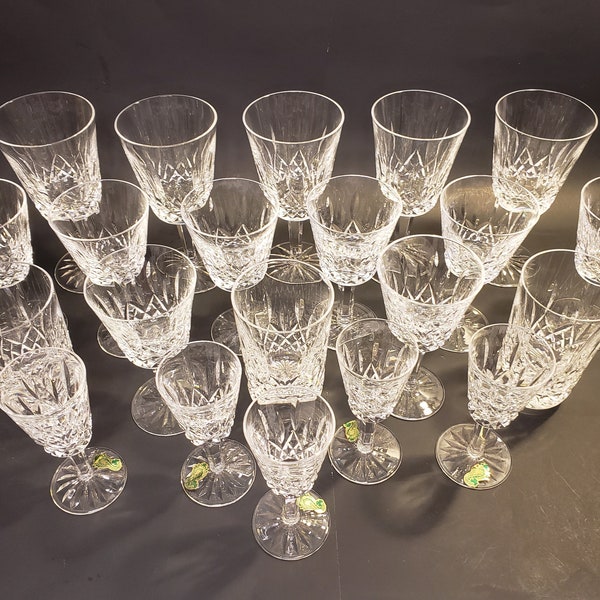 Waterford Lismore Crystal Glasses