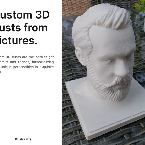 Benutzerdefinierte 3D Gedruckte Büsten Figuren