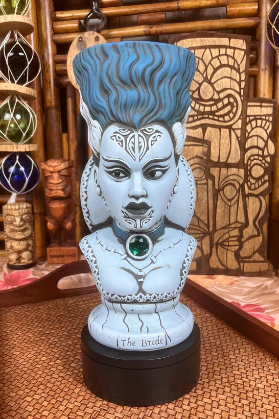 Bride of Frankenstein Tiki Mug by Tiki Farm & Big Toe 10.75