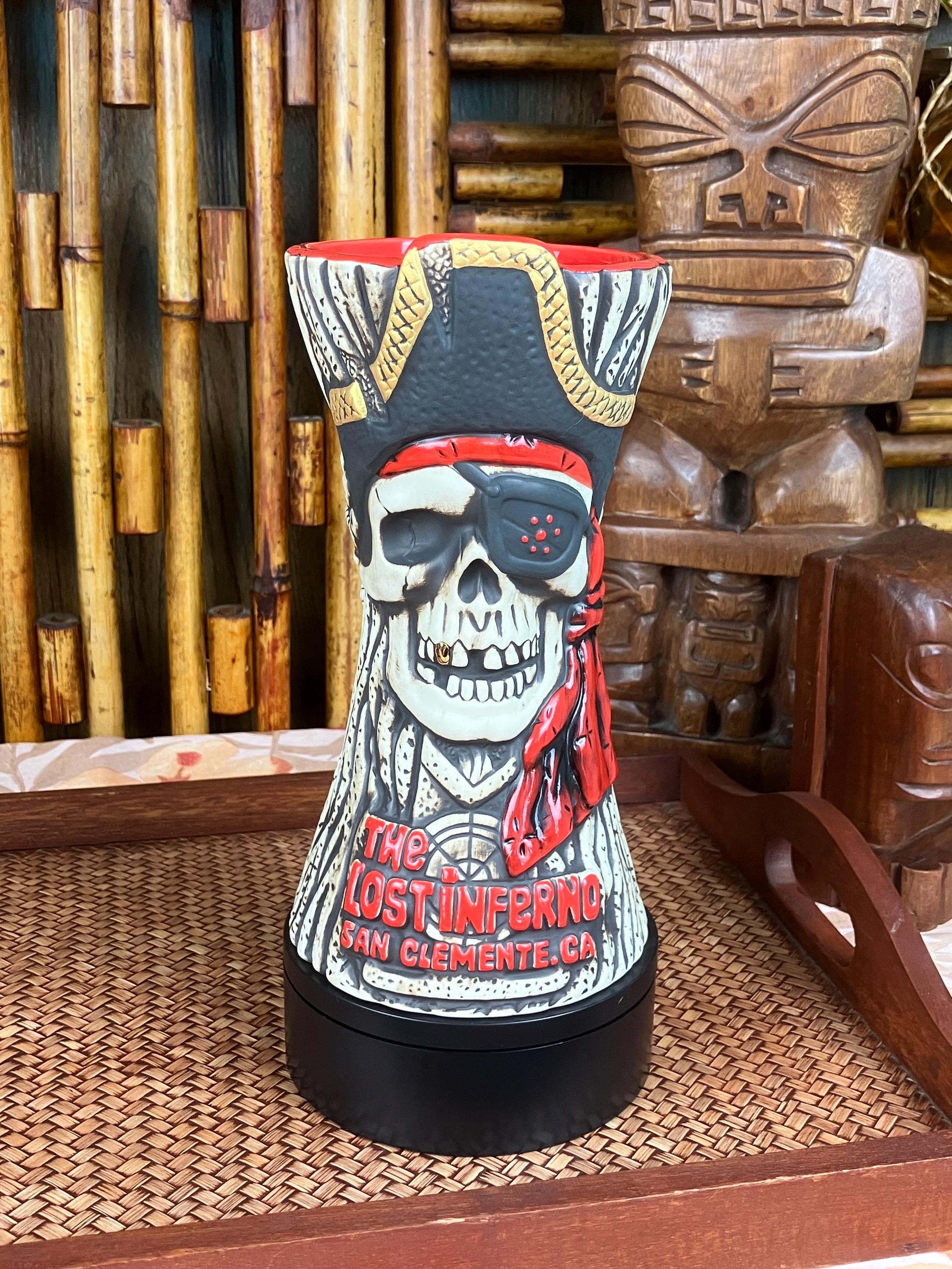 One-eyed Willy Tiki Mug the Lost Inferno Bigtoe Tiki Farm Color