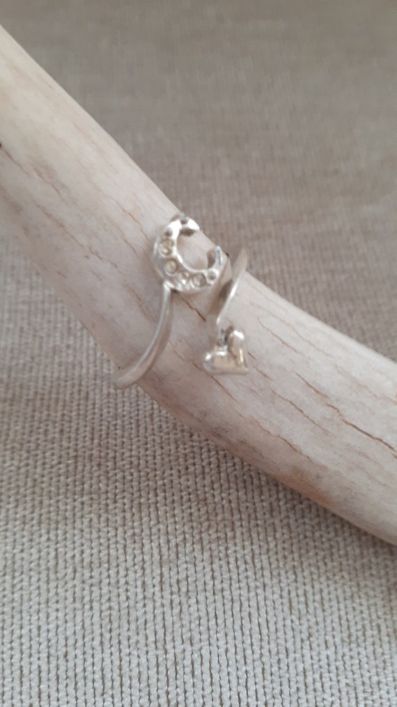 Sterling Silver Initial Ring