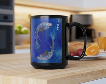 Pisces Mug, Pisces Gift, Astrology Mug, Zodiac Mug, Pisces Birthday Gift, Zodiac Gift for Pisces, Gift for Her, Gift for Him, Mug
