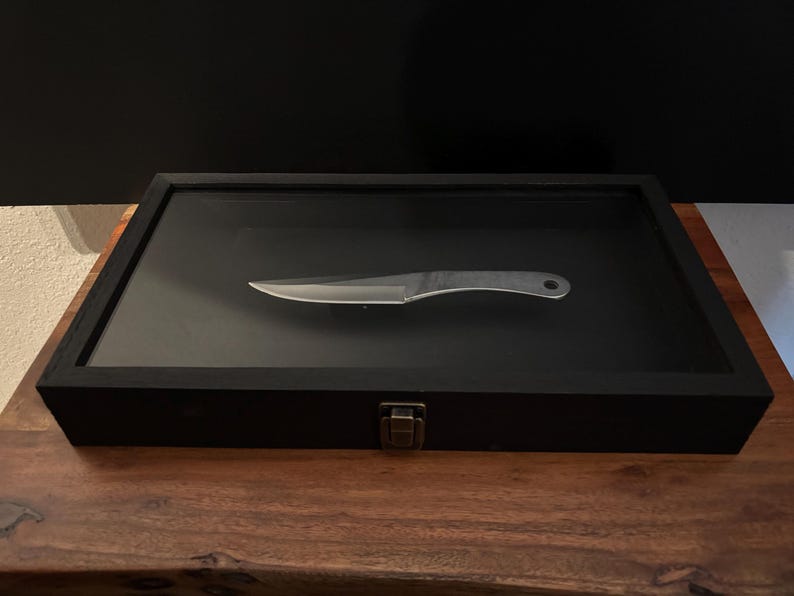 Shadow Box - One Knife - Etsy