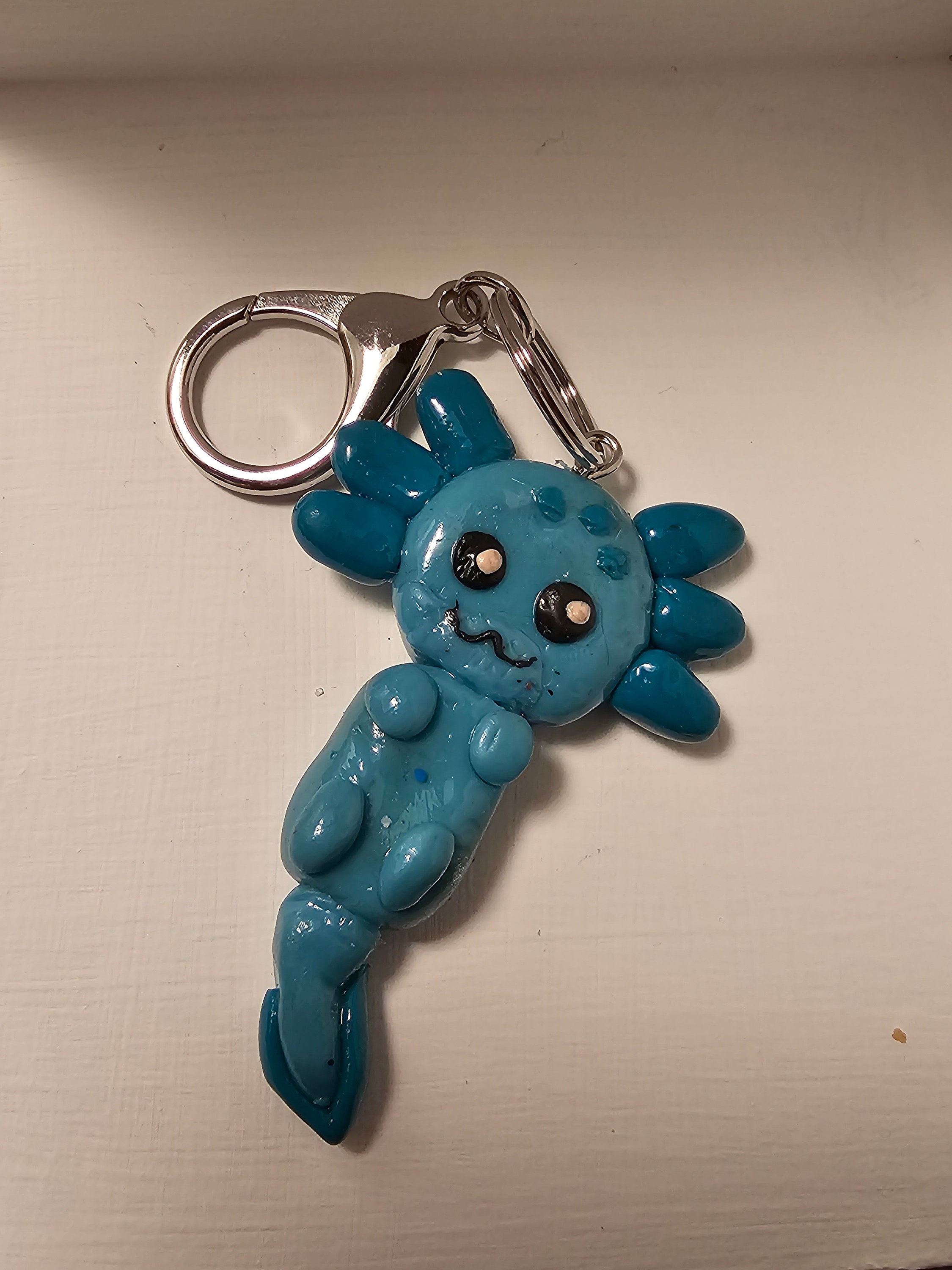 Axolotl Keychain HW - Etsy