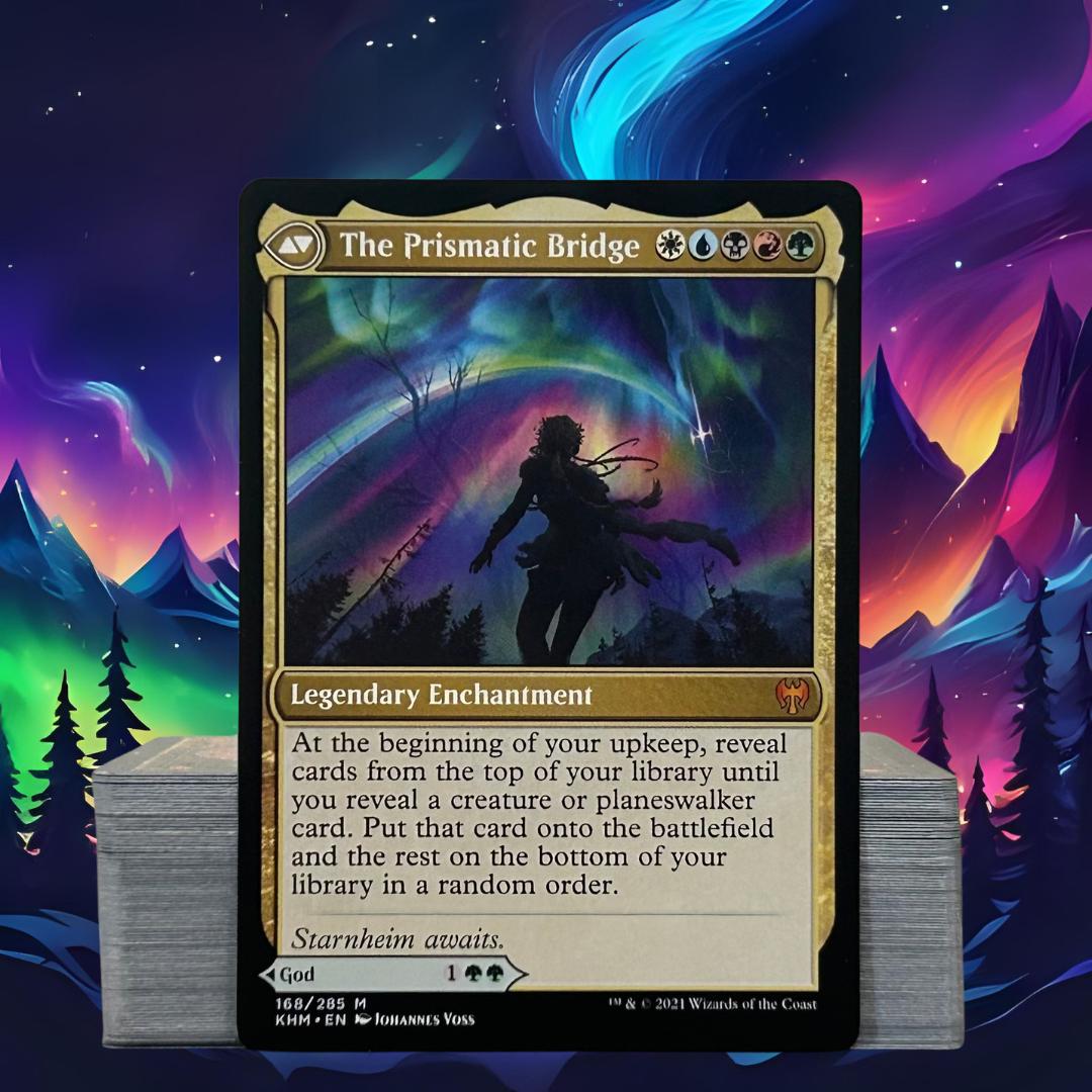 mtg 限定 プレイマット 虹色の橋/The Prismatic Bridge The Prismatic Bridge MTG - Kaldheim #168 (English) | Magic: The