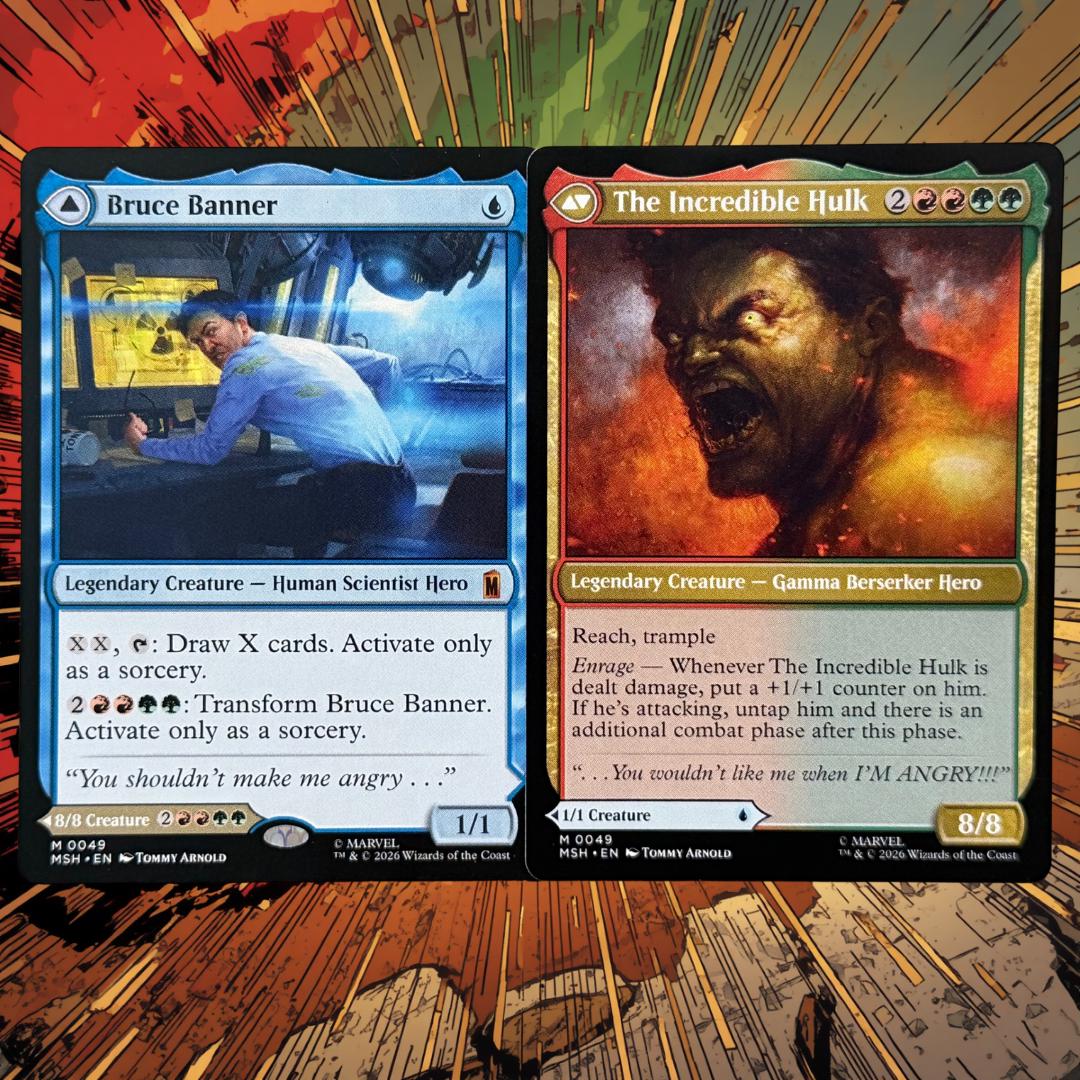 MTG Commander Deck EDH Deck the Incredible Hulk Bruce Banner 100